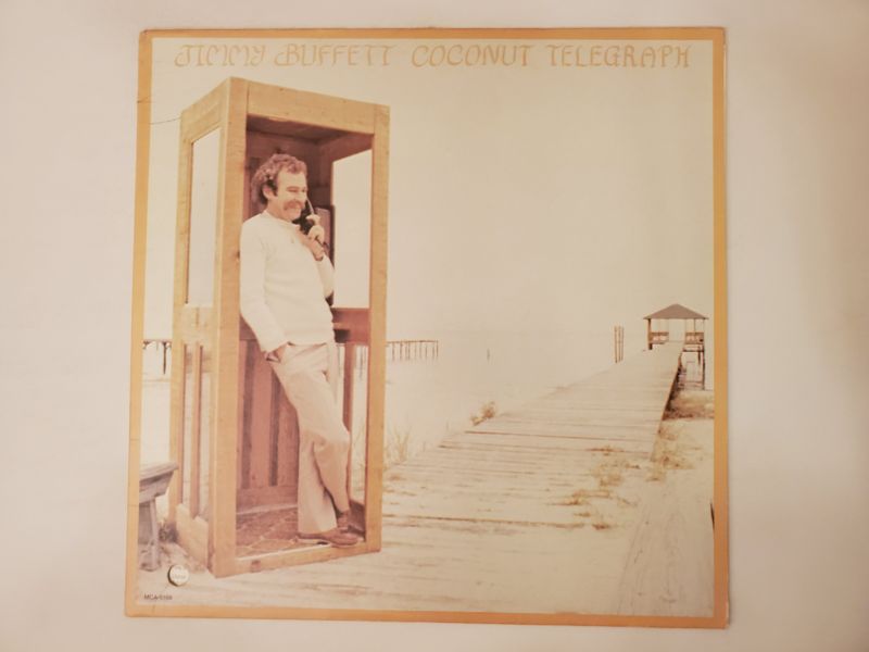 Jimmy Buffett Coconut Telegraph vinyl record